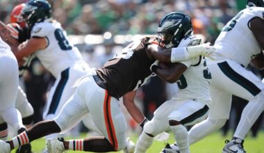 Titus Leo had a tryout with the Philadelphia Eagles