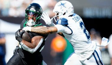 Texans interested in RB options, including Jets' Breece Hall