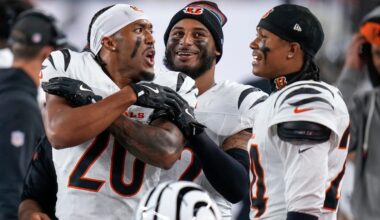 Bengals defensive back DJ Turner injured vs Jets in NFL Week 8