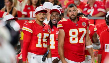 Chiefs WR Rice returns after suspension; Wentz to start for Vikings