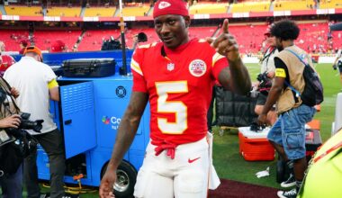 Will Chiefs WR play vs. Raiders in Week 7?