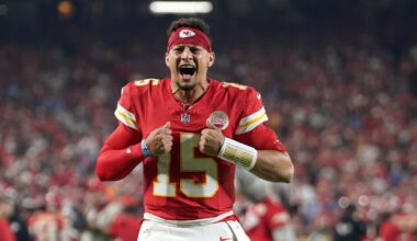 Patrick Mahomes leads Josh Allen, Baker Mayfield