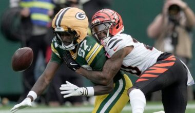 Packers vs. Steelers injury report