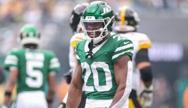 Jets rushing leader Breece Hall, TE Mason Taylor will play vs Bengals