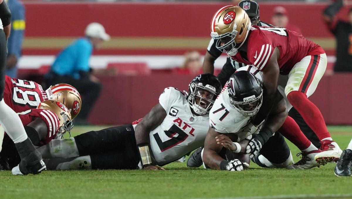 Michael Penix Jr. injury update, status vs. Dolphins in Week 8