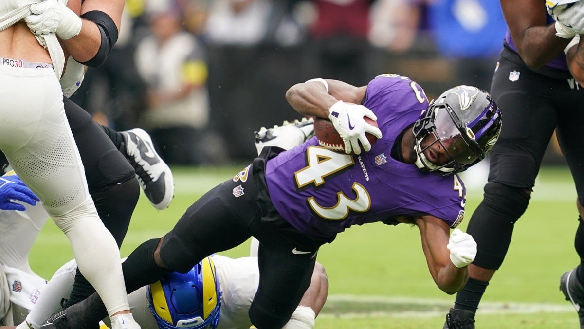 Get tickets to see Justice Hill vs. the Dolphins