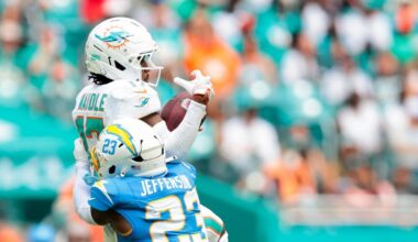 Jaylen Waddle injury update, status vs. Falcons in Week 8