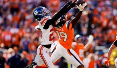 Marvin Mims player props odds, tips and betting trends for Week 8