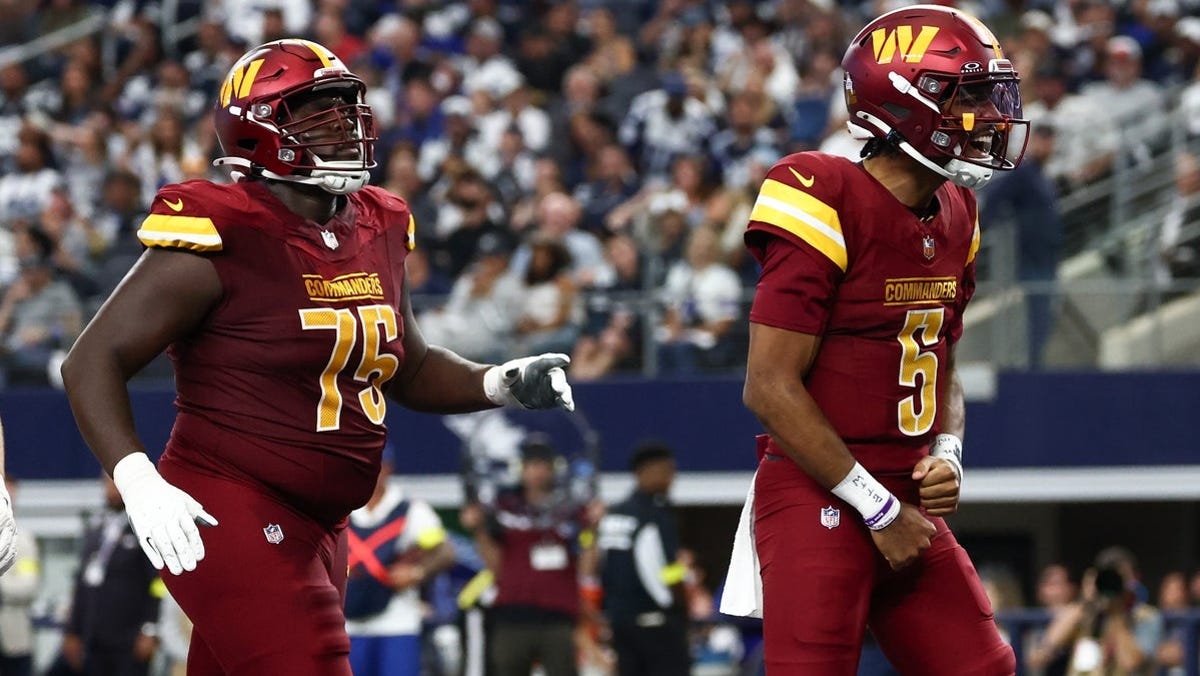 Jayden Daniels injury update, status vs. Chiefs in Week 8