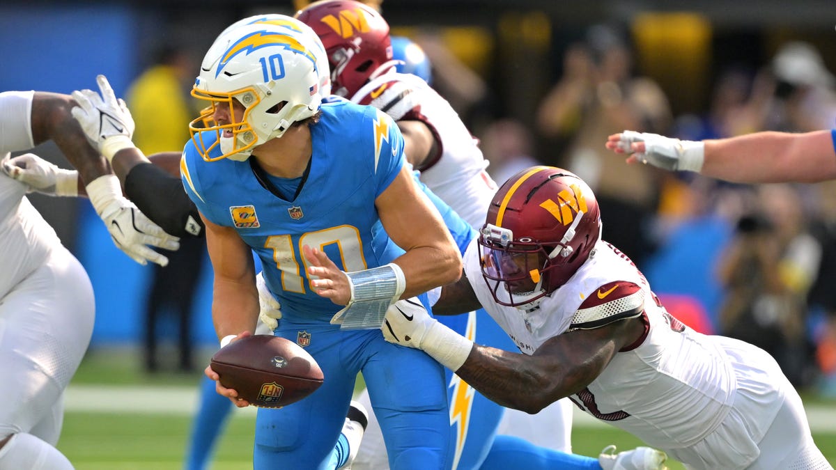 Commanders' top pass rusher out for Week 8 vs. Kansas City Chiefs