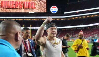 Christian McCaffrey player props odds, tips and betting trends for Week 8