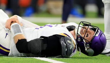 Carson Wentz's tears, helmet toss symbol of Vikings' loss to Chargers