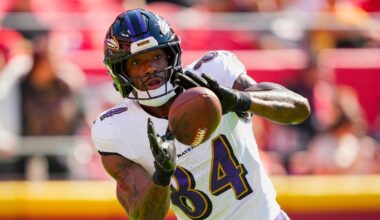 Saints poach Ravens TE Zaire Mitchell-Paden, cut RB Velus Jones Jr.