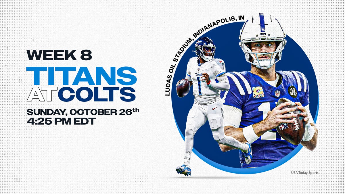 Where to watch Colts vs. Titans today: TV channel, live stream