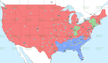 NFL Week 8 TV coverage maps
