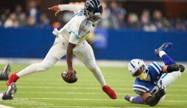 Cam Ward questions Titans decision-making after punt in Colts territory