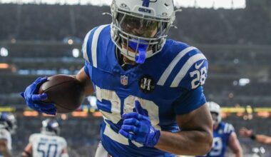 Colts' RB Jonathan Taylor leads NFL in scoring after Week 8