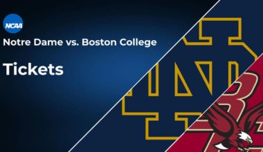 Nov. 1 Notre Dame vs. Boston College football tickets, game time, TV channel