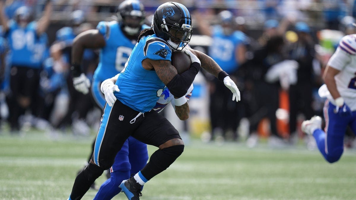 Rico Dowdle player props odds, tips and betting trends for Week 9