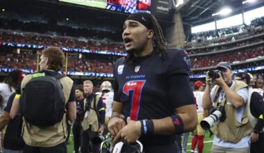 C.J. Stroud player props odds, tips and betting trends for Week 9