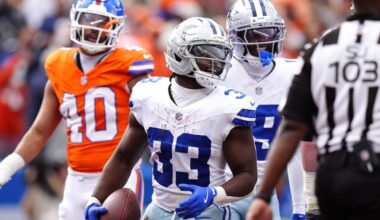 Get tickets to see Javonte Williams vs. the Cardinals