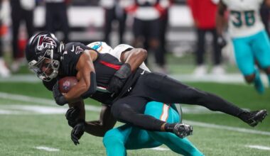 Bijan Robinson player props odds, tips and betting trends for Week 9