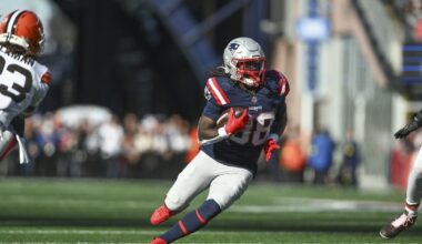 Rhamondre Stevenson injury update, status vs. Falcons in Week 9