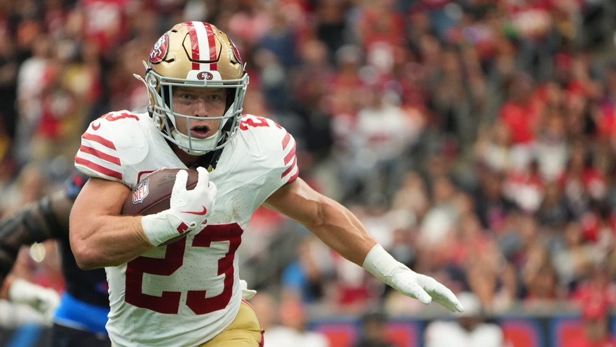 Christian McCaffrey player props odds, tips and betting trends for Week 9