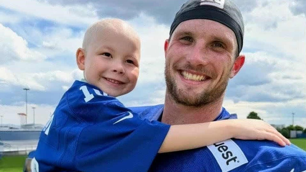 NY Giants' Daniel Bellinger and his bond with leukemia patient Giuseppe Maneiro