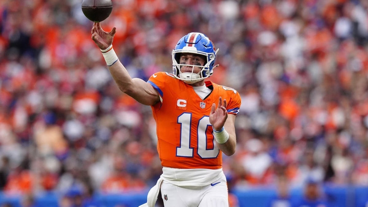 Bo Nix player props and odds