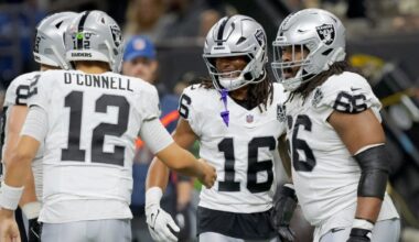 Aidan O'Connell injury update, status vs. Jaguars in Week 9