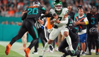 Jets start 0-4 for the first time since 2020 after loss to Dolphins
