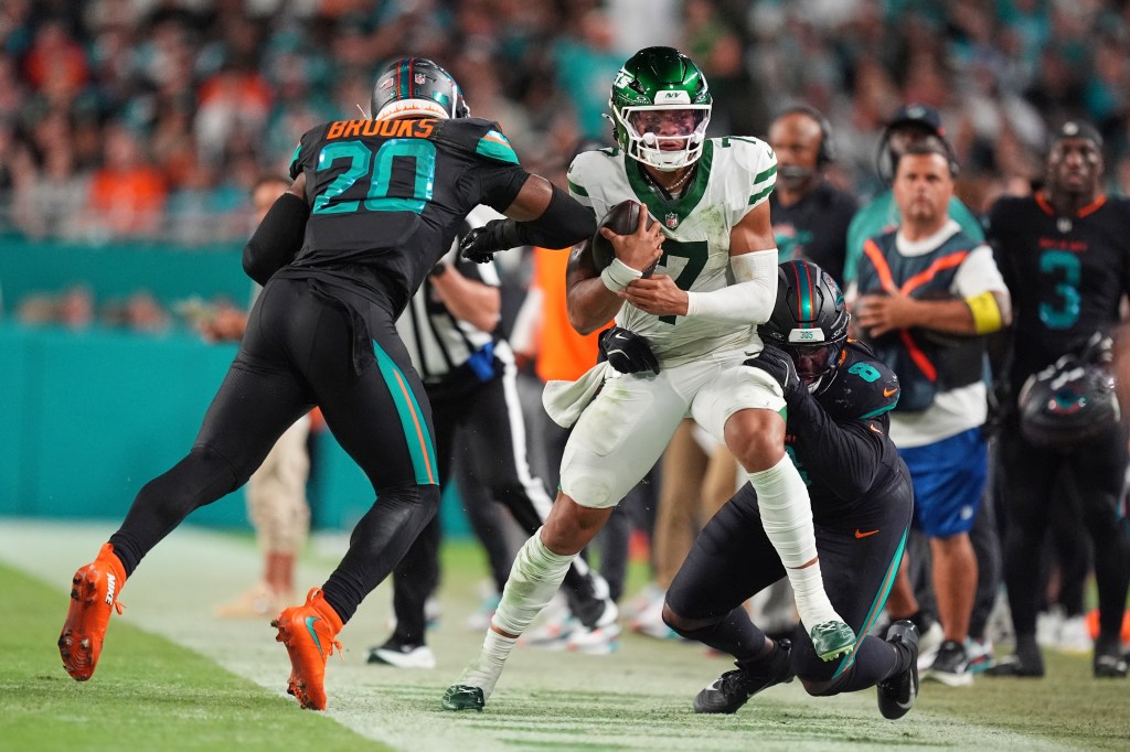 Jets start 0-4 for the first time since 2020 after loss to Dolphins