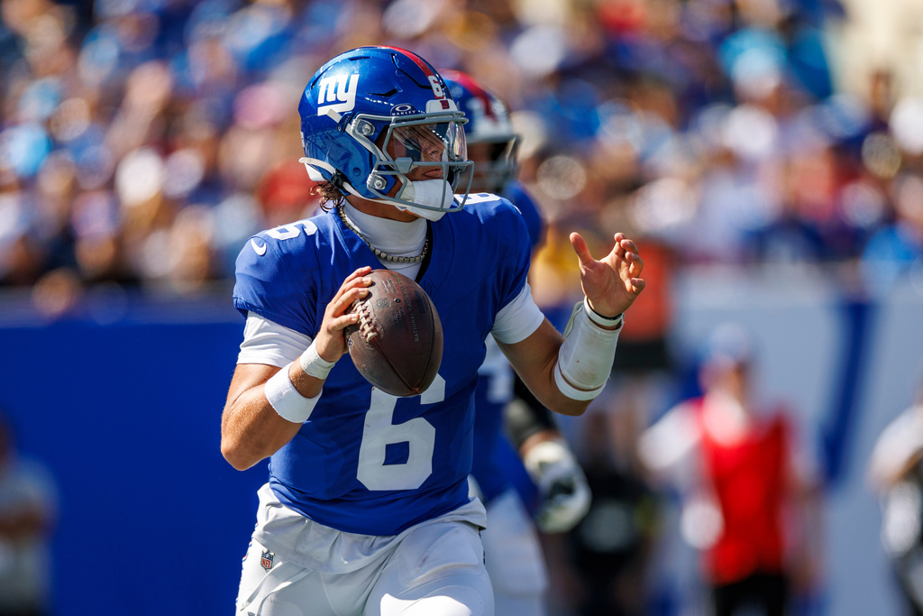 Giants, Jaxson Dart continued optimism hinges on beating winless Saints