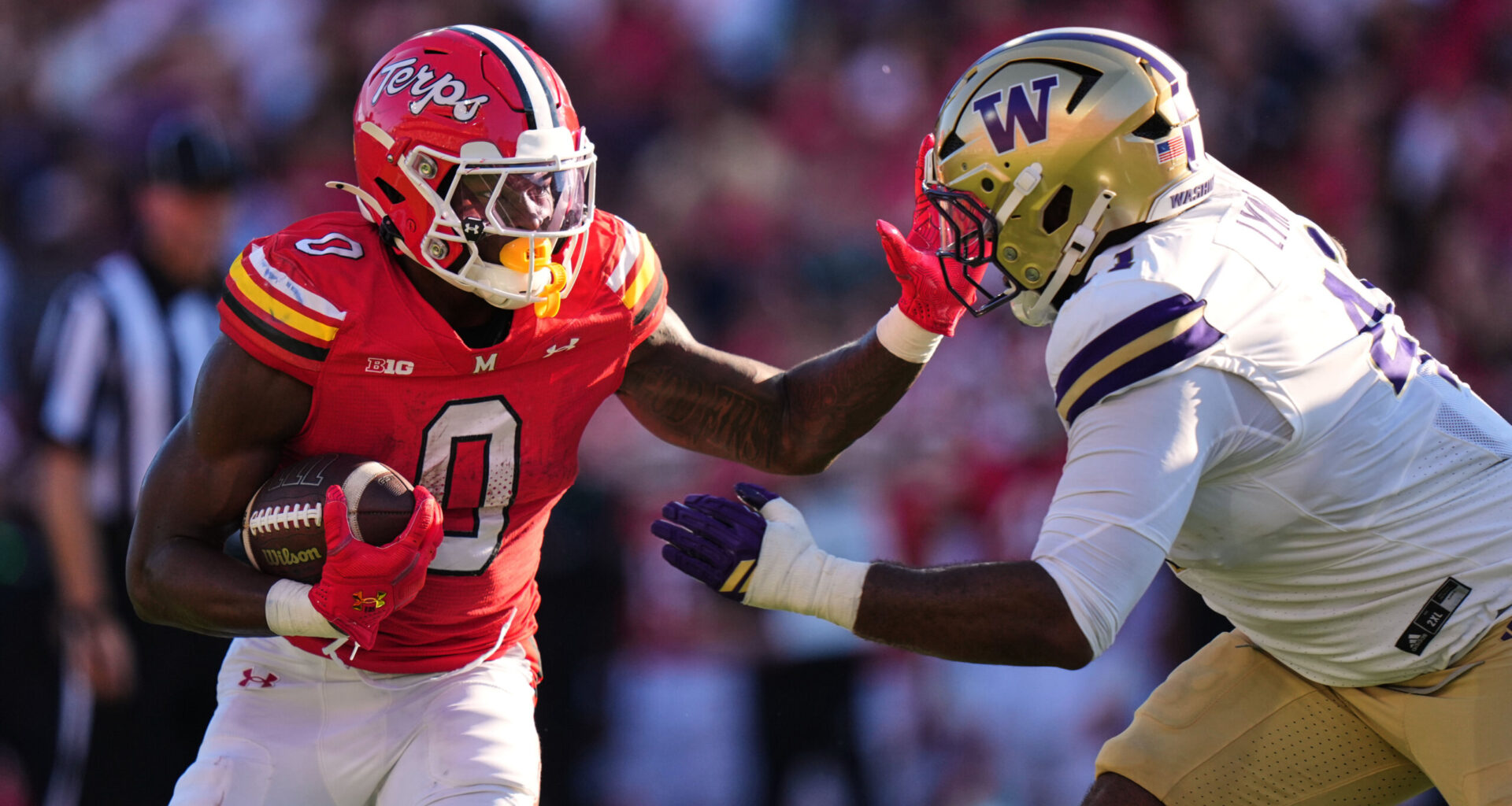 Washington storms back from a 20-point deficit, hands Maryland first loss, 24-20