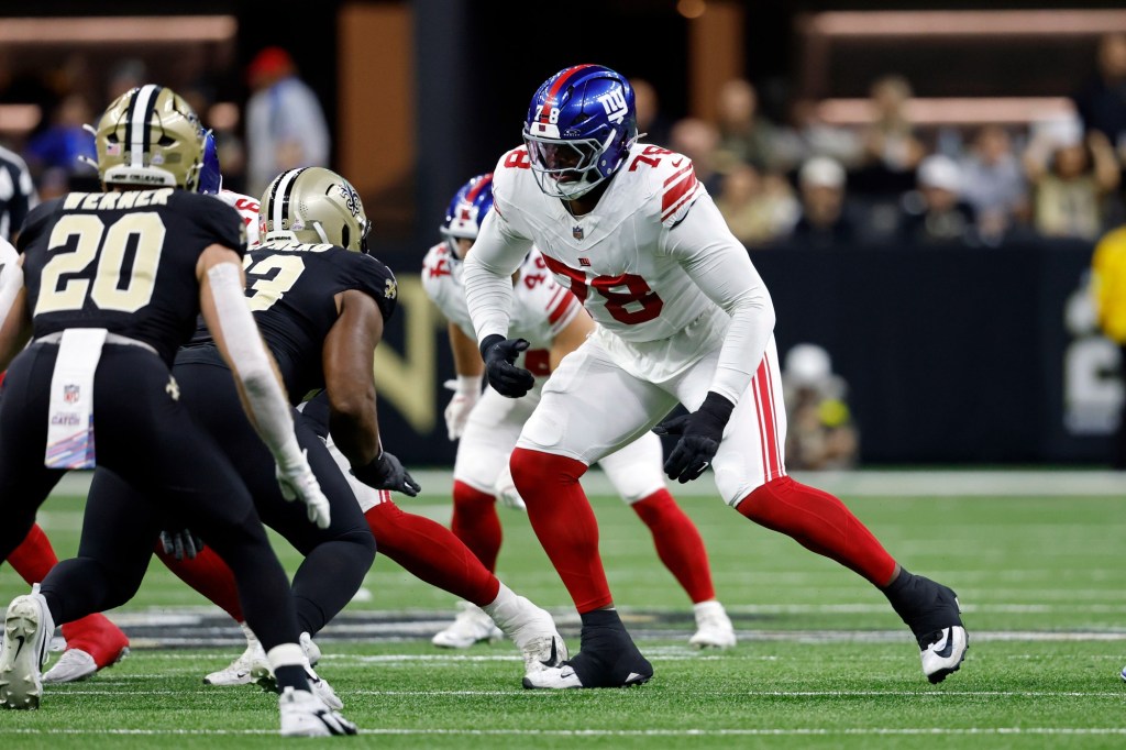 Giants’ Andrew Thomas embracing challenge of NFL sack leader Nik Bonitto – Trentonian