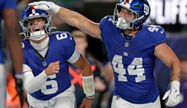 With Jaxson Dart, Cam Skattebo leading the way, Giants have hope