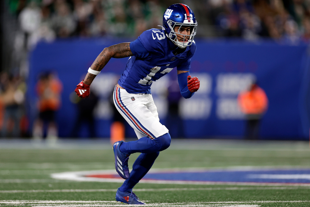 Giants' Jalin Hyatt credits Jaxson Dart for believing in him