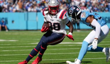 Patriots solved major offensive issue in 31-13 win over Titans