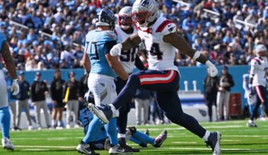 Patriots pass rusher wins NFL award for big performance at Tennessee