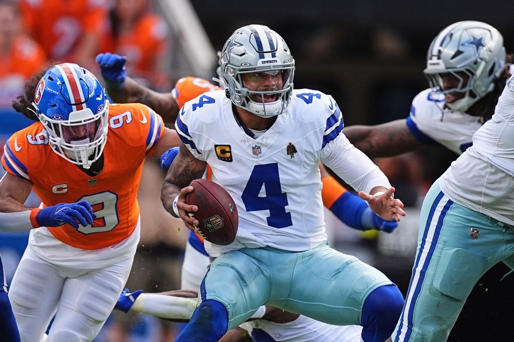 Broncos' Dondrea Tillman highlight-reel interception off Cowboys' Dak Prescott
