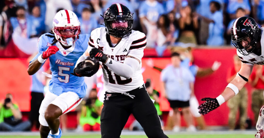 Star linebacker Jacob Rodriguez was listed questionable for the Red Raiders’ matchup against Kansas, as was a starting offensive lineman.