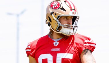 49ers' injury updates on Brock Purdy, George Kittle, Ricky Pearsall