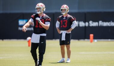 49ers dilemma? Not exactly. They need both Brock Purdy and Mac Jones