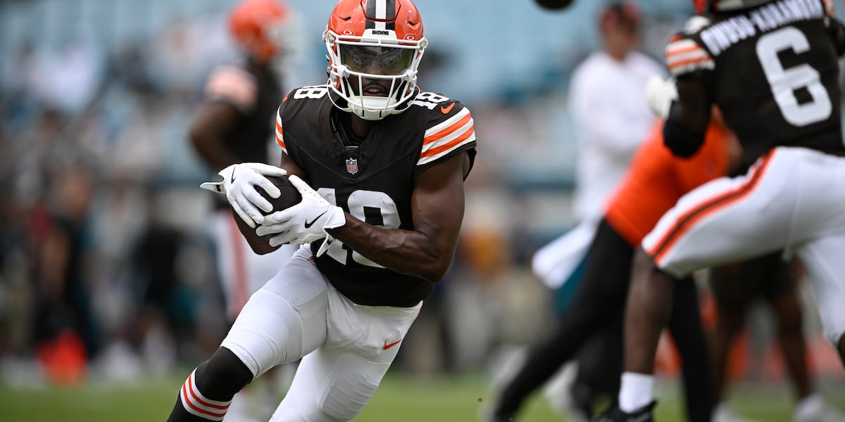 Browns WR David Bell announces his retirement