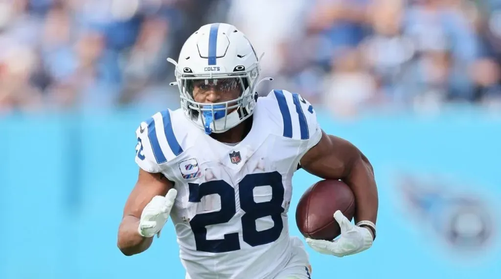 Jonathan Taylor with the Colts in 2025