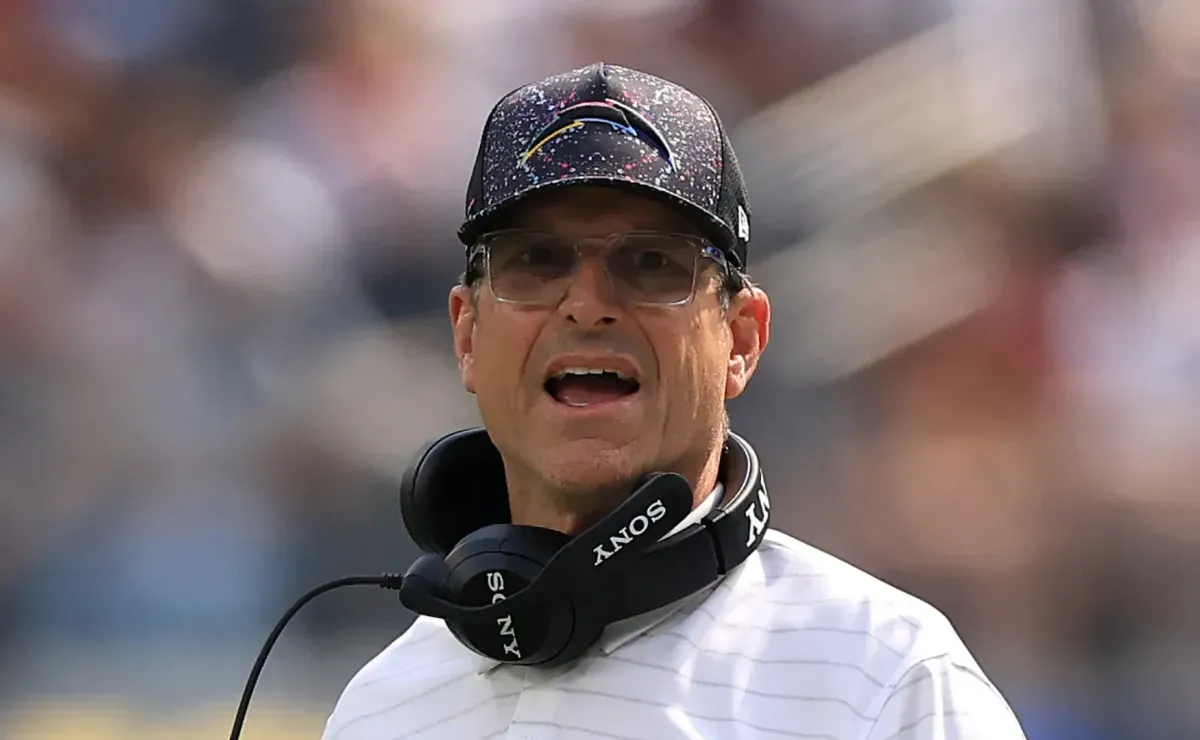 Jim Harbaugh names the one Chargers player who takes Justin Herbert’s game to another level