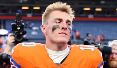 Broncos turn to 41-year-old veteran tight end to help Bo Nix after missing out on two waiver claims