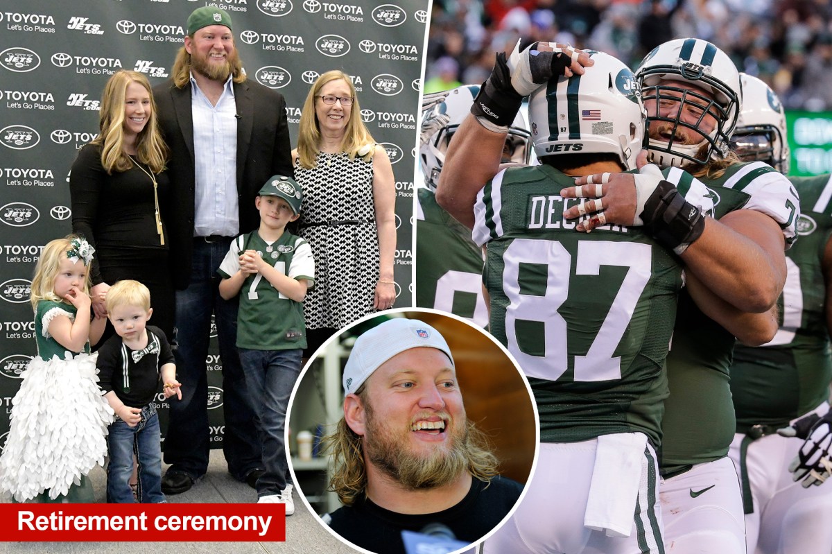 Nick Mangold's life in pictures after Jets legend's tragic passing