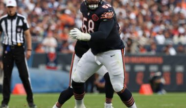 Chicago Bears right tackle Darnell Wright returns to practice - Chicago Tribune